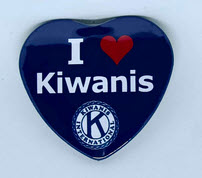Button "I love Kiwanis"