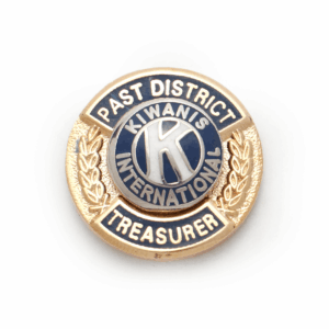 Pin Past District Treasurer