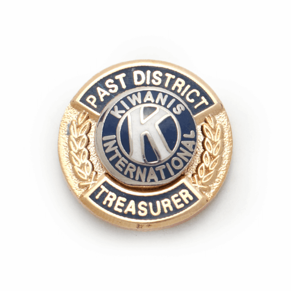 Pin Past District Treasurer