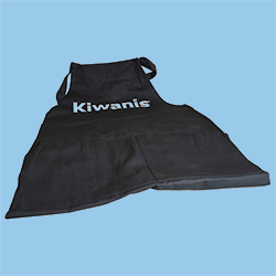 Schürze blau, Kiwanis