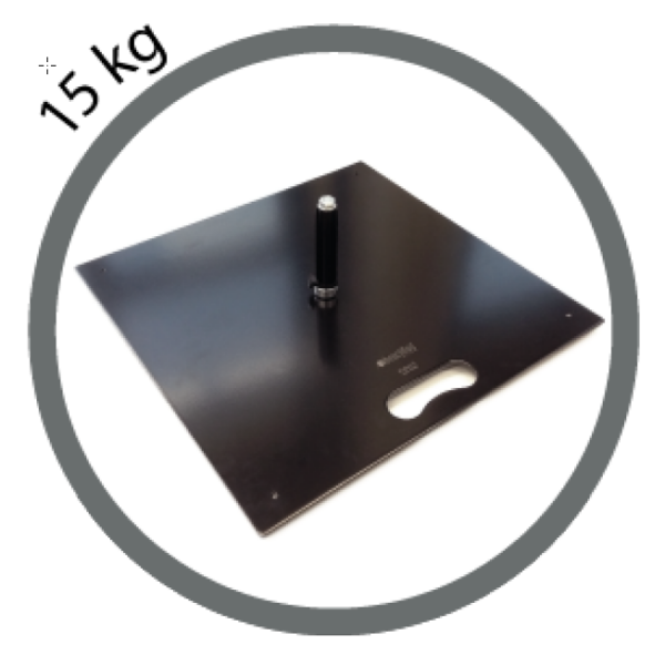 Beachflag Bodenplatte