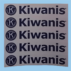 Aufkleber 2 x 10,4cm