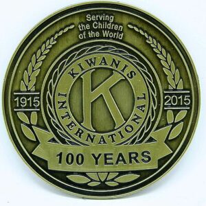 100th Year Münze