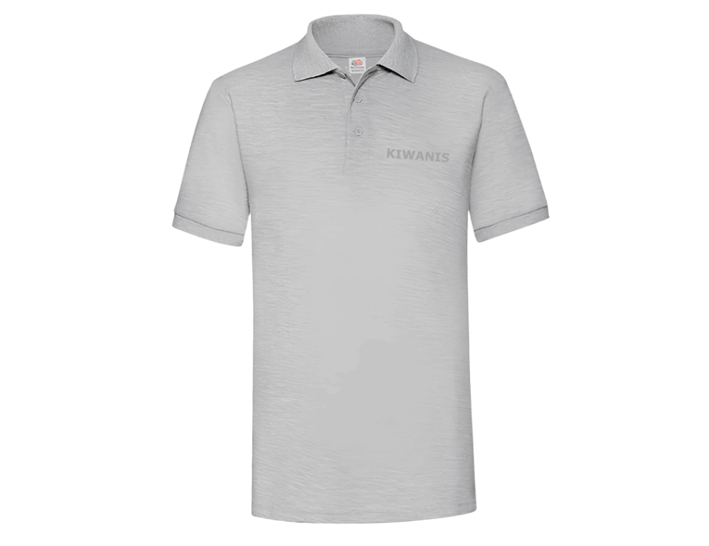 Herren Polo - Grau Meliert