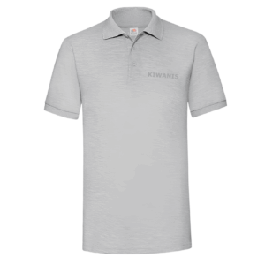 Herren Polo - Grau Meliert